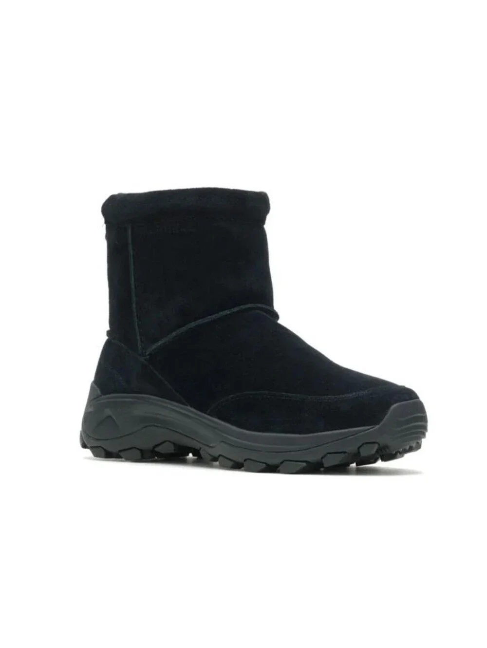 NEW MERRELL WINTER PULL ON Suede Boot J004555 Black MENS SZ 10.5
